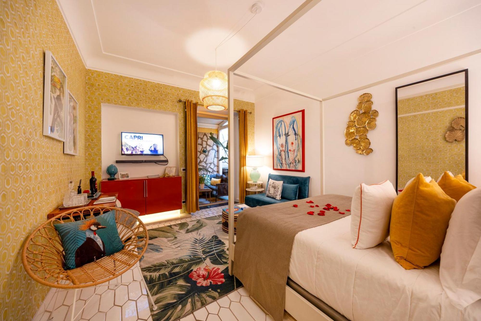 Suite Apartment Capri Con Jacuzzi In Piazzetta Екстер'єр фото
