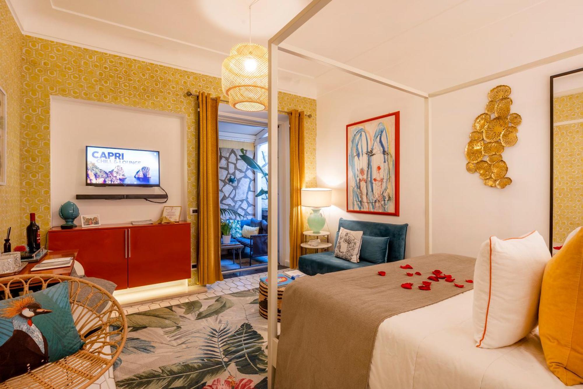 Suite Apartment Capri Con Jacuzzi In Piazzetta Екстер'єр фото